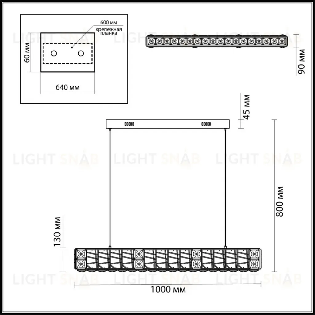 Подвесная люстра Odeon Light Version 5071/40L 5071/40L