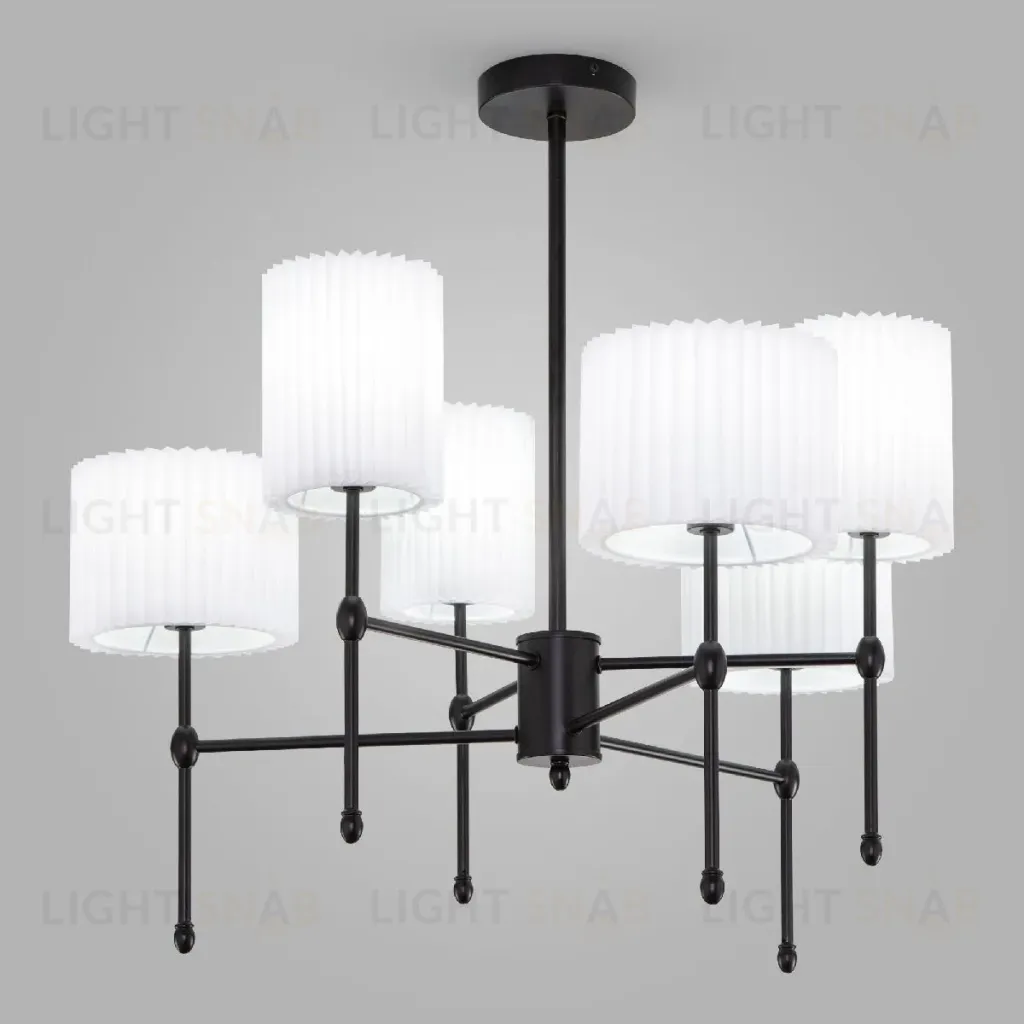 Люстра на штанге Eurosvet Notturno 60162/6 черный Smart a065662 60162/6 черный Smart