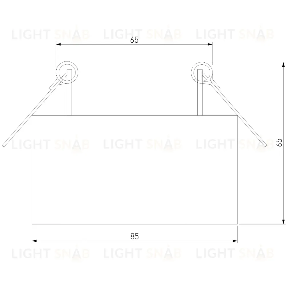 Встраиваемый светильник Elektrostandard Glam 4690389203152 25095/LED a065709 4690389203152