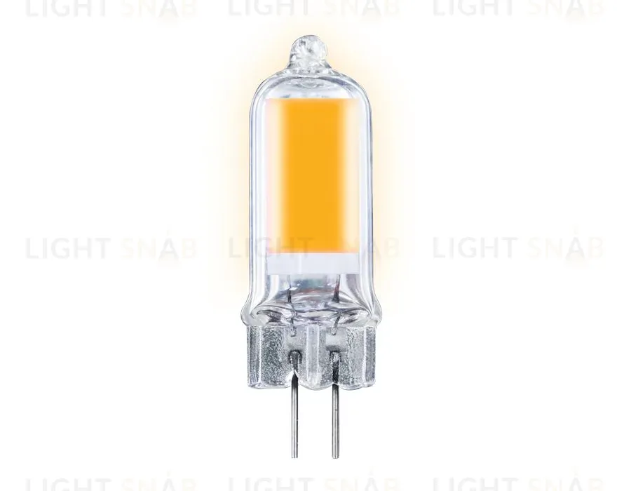 Лампа светодиодная филаментная Ambrella light G4 2,5W 3000K прозрачная 204501 204501