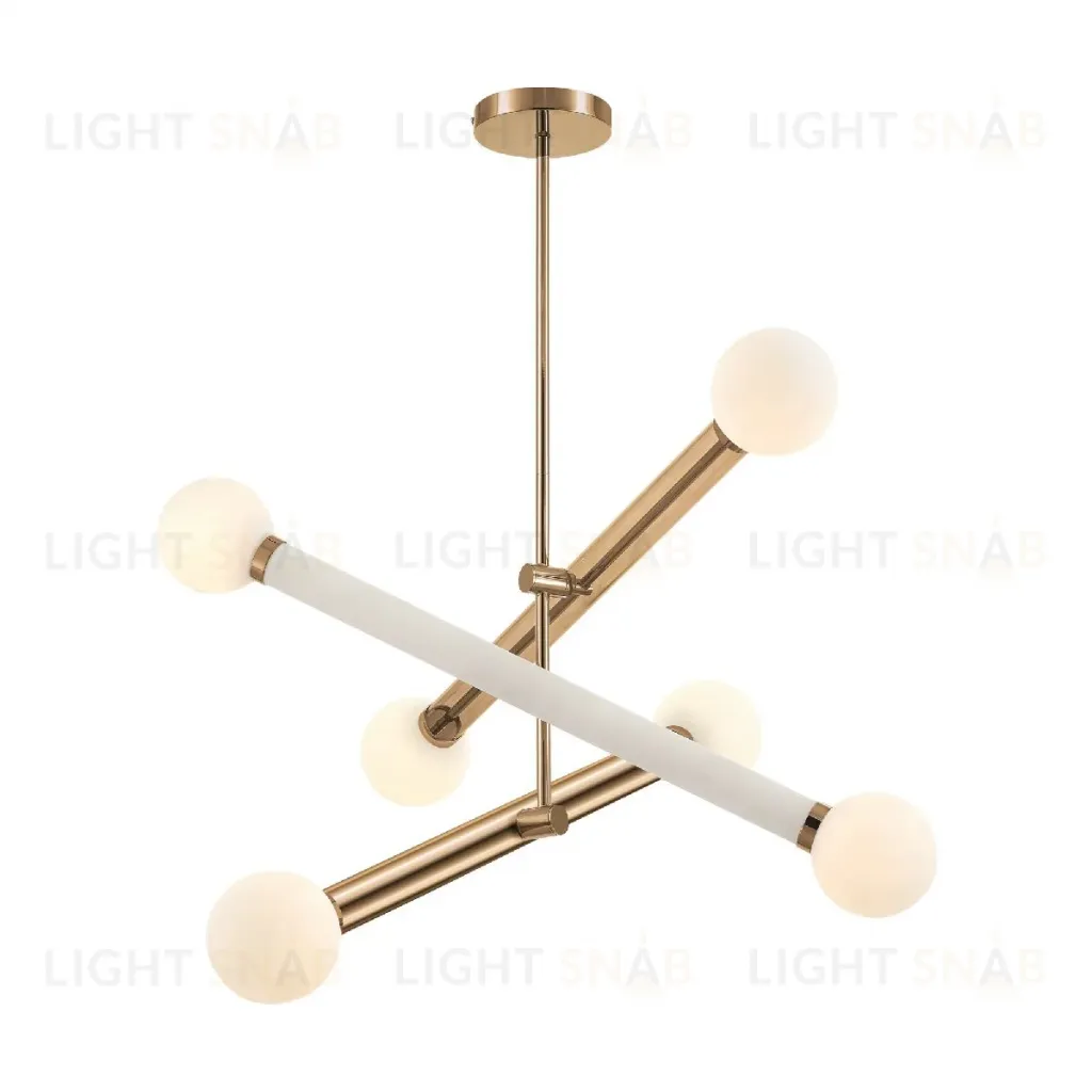 Люстра на штанге Freya Cross FR5381PL-06G FR5381PL-06G