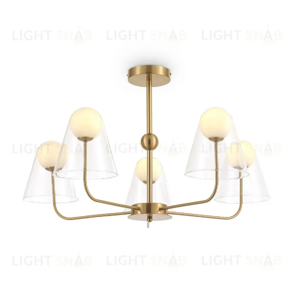 Люстра на штанге Freya Doublety FR5382PL-05BS FR5382PL-05BS