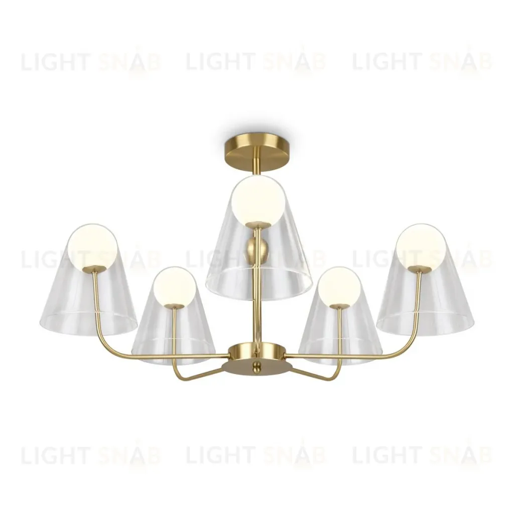 Люстра на штанге Freya Doublety FR5382PL-05BS FR5382PL-05BS