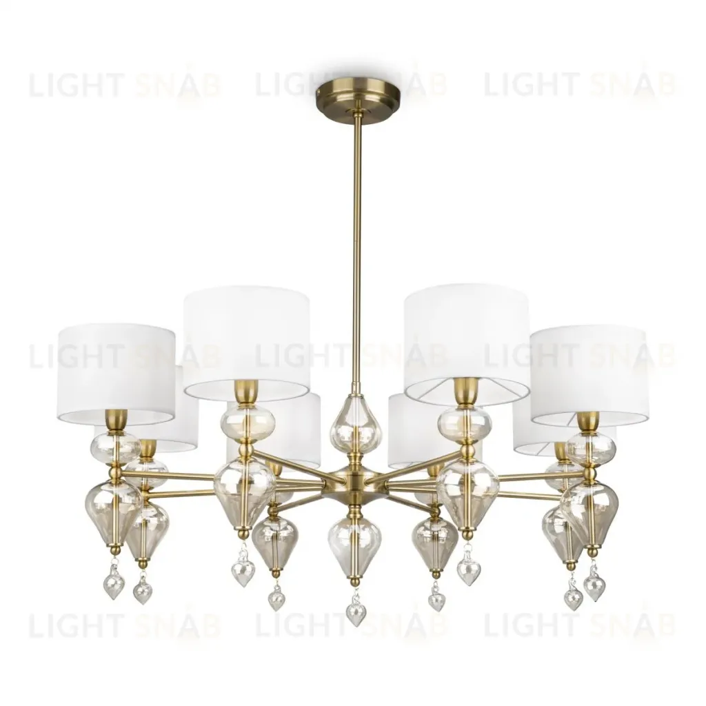 Люстра на штанге Freya Raise FR5369CL-08BS FR5369CL-08BS