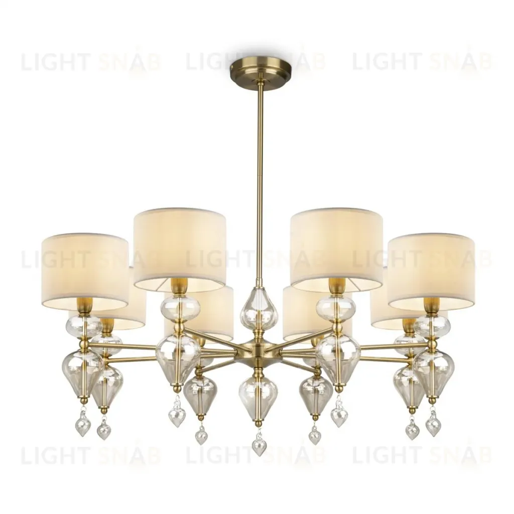 Люстра на штанге Freya Raise FR5369CL-08BS FR5369CL-08BS