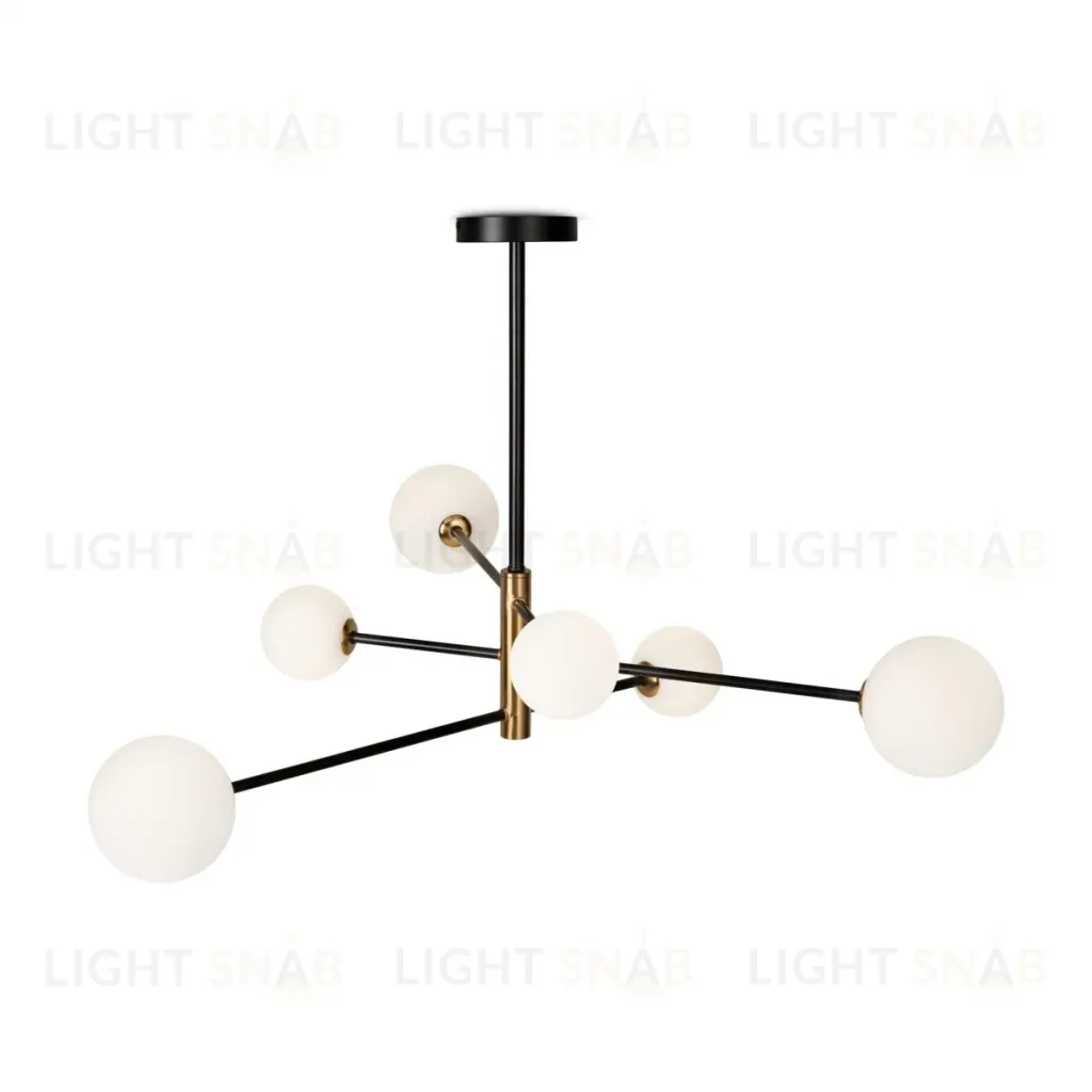 Люстра на штанге Freya Sphirity FR5376CL-06B FR5376CL-06B
