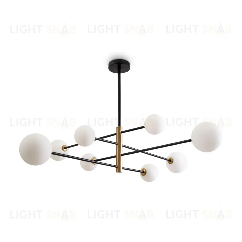 Люстра на штанге Freya Sphirity FR5376CL-08B FR5376CL-08B