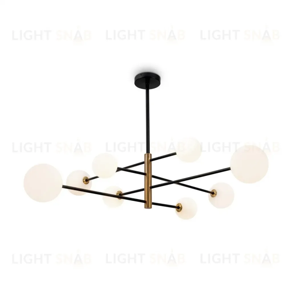 Люстра на штанге Freya Sphirity FR5376CL-08B FR5376CL-08B