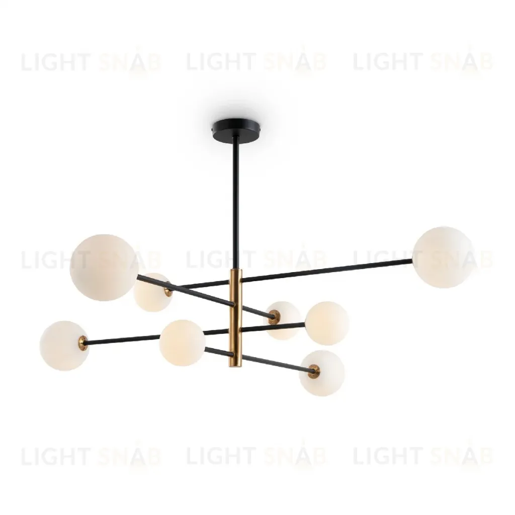 Люстра на штанге Freya Sphirity FR5376CL-08B FR5376CL-08B