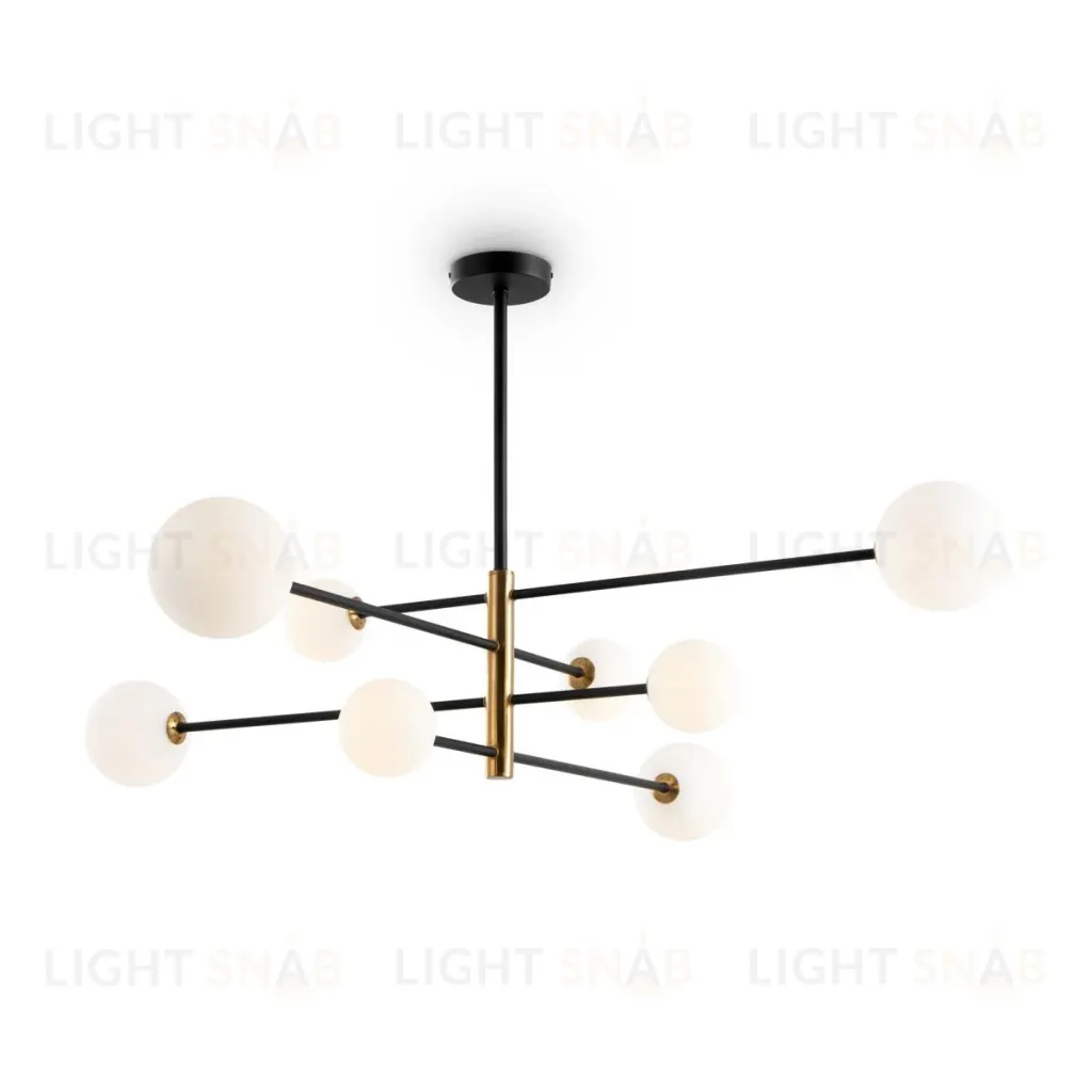 Люстра на штанге Freya Sphirity FR5376CL-08B FR5376CL-08B