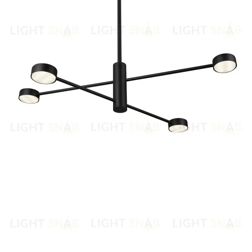 Люстра на штанге Freya Tactic FR5363CL-04B FR5363CL-04B