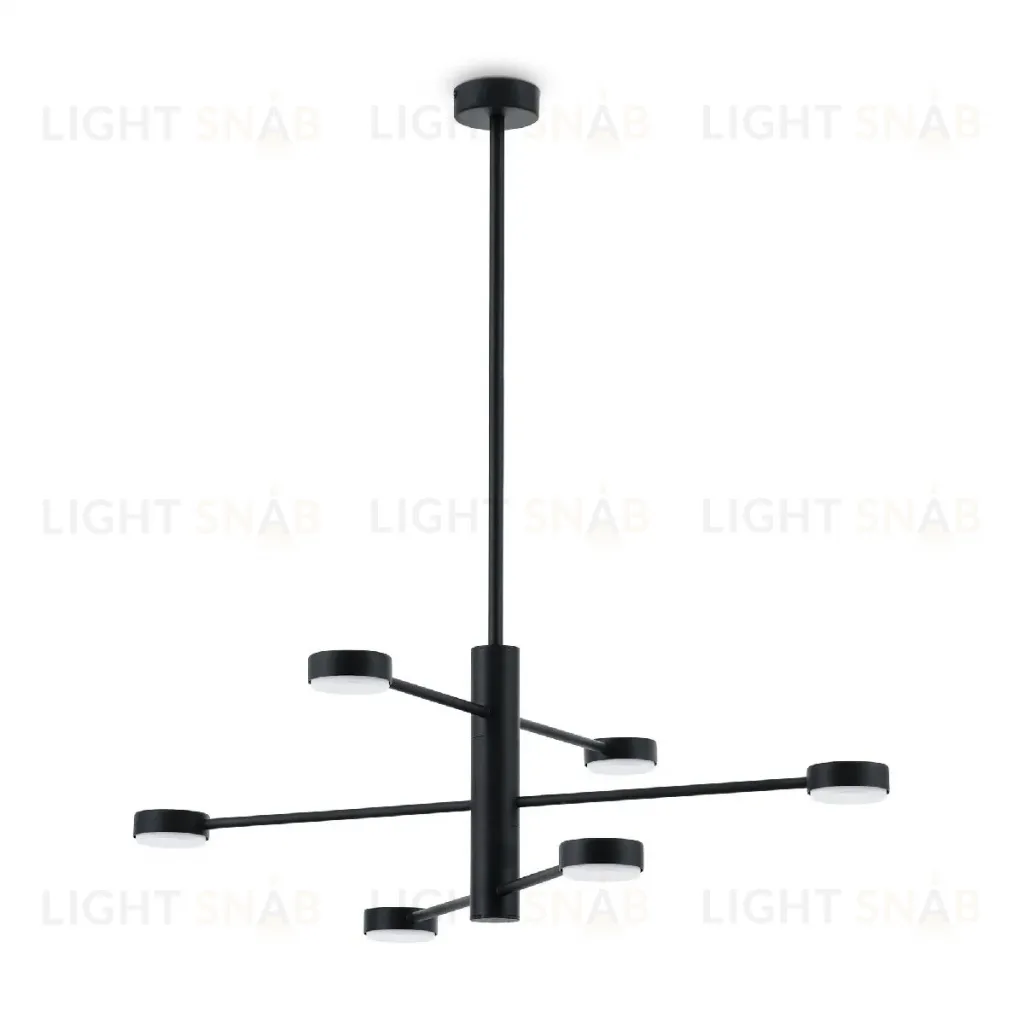 Люстра на штанге Freya Tactic FR5363CL-06B FR5363CL-06B