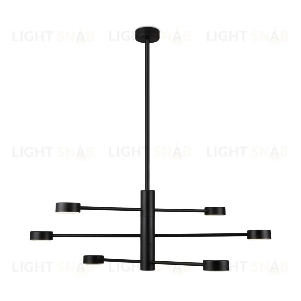 Люстра на штанге Freya Tactic FR5363CL-06B FR5363CL-06B