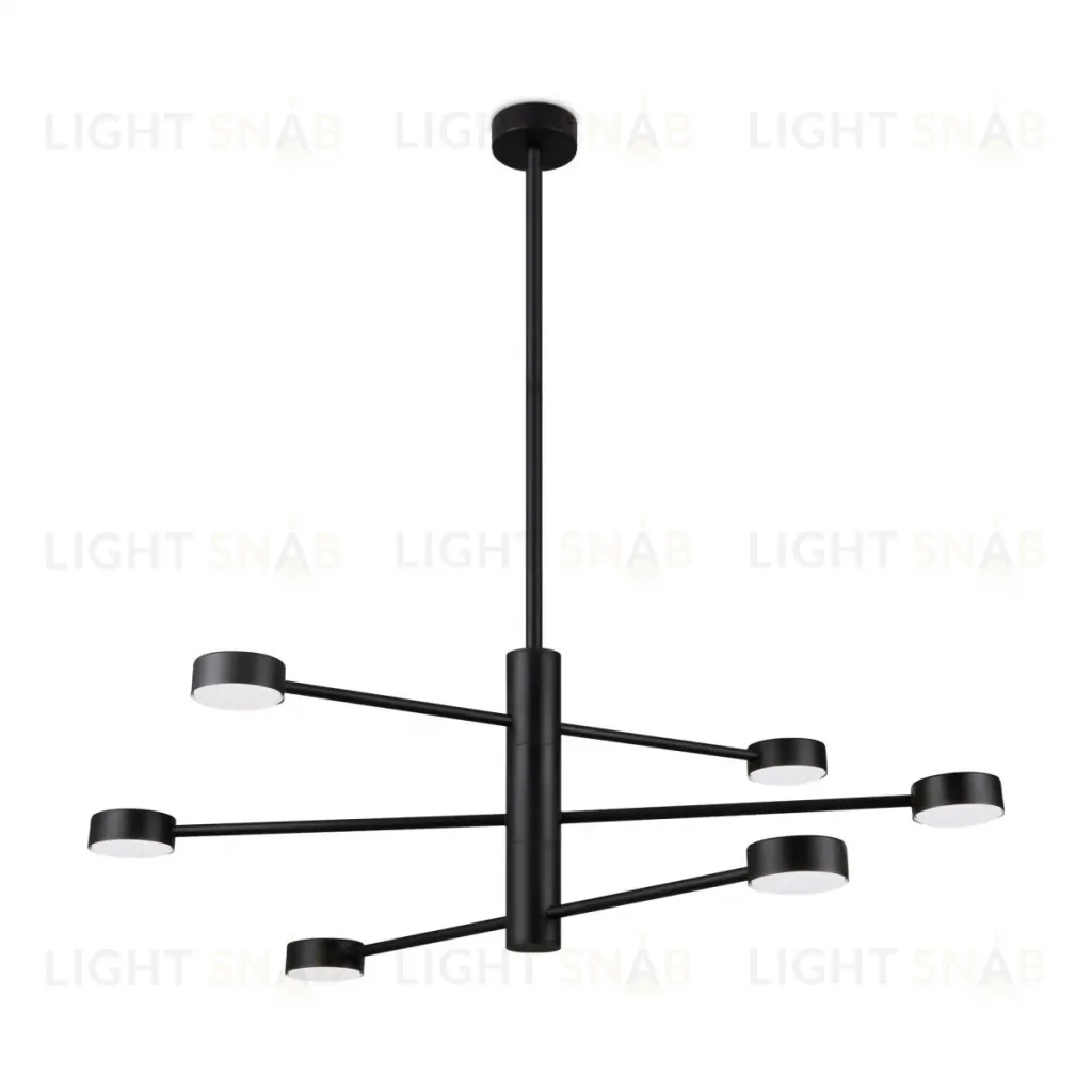 Люстра на штанге Freya Tactic FR5363CL-06B FR5363CL-06B