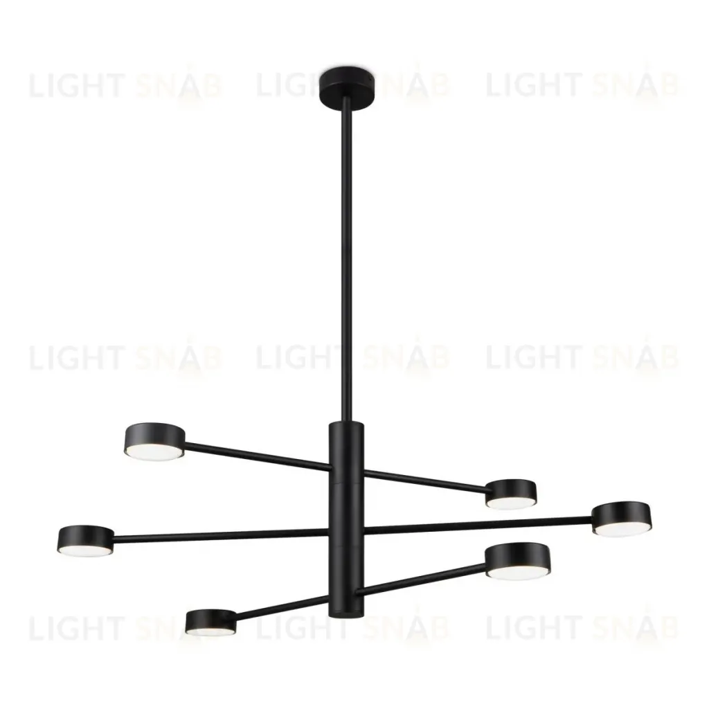Люстра на штанге Freya Tactic FR5363CL-06B FR5363CL-06B
