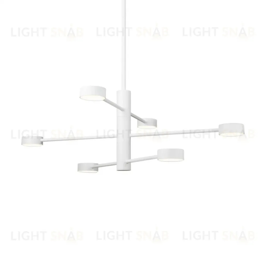 Люстра на штанге Freya Tactic FR5363CL-06W FR5363CL-06W