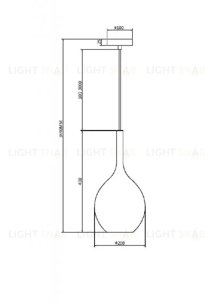 Подвесной светильник Maytoni Duality MOD271PL-01B2 MOD271PL-01B2