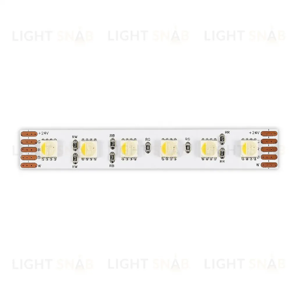 Светодиодная лента ST Luce 24В 18Вт/м 4000К+RGBК 1м IP20 ST1005.418.20RGBW ST1005.418.20RGBW