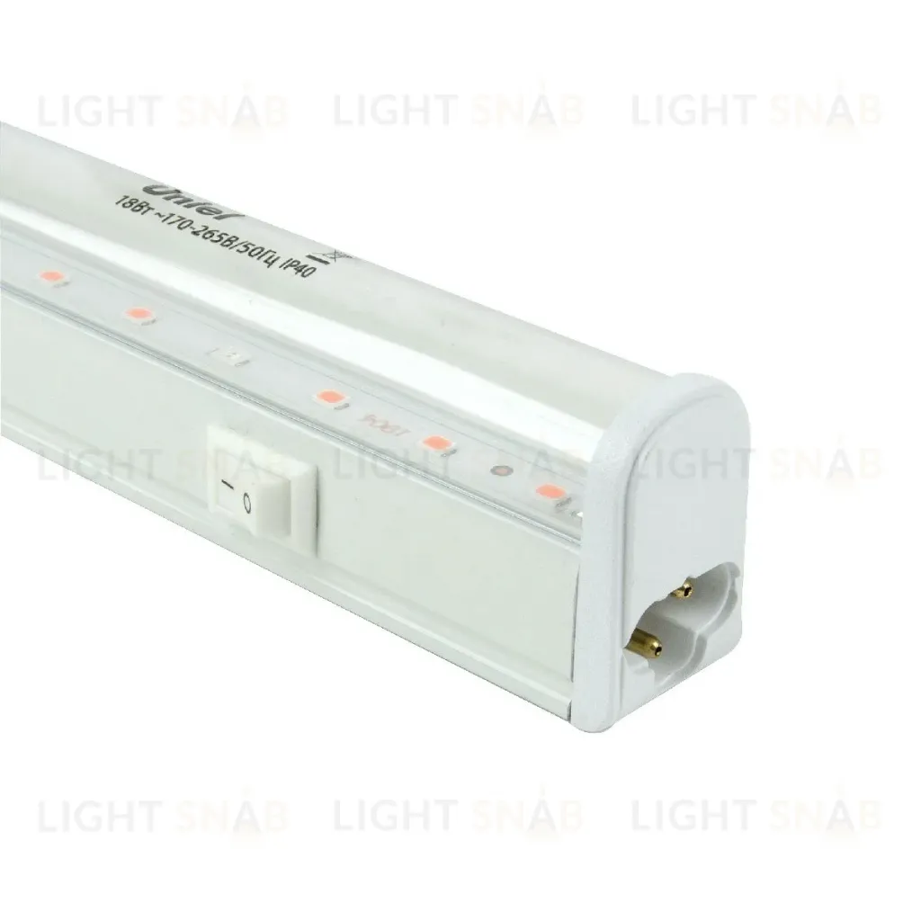 Светильник для растений Uniel ULI-P42-18W/SPBX IP40 WHITE UL-00010567 ULI-P42-18W/SPBX IP40 WHITE