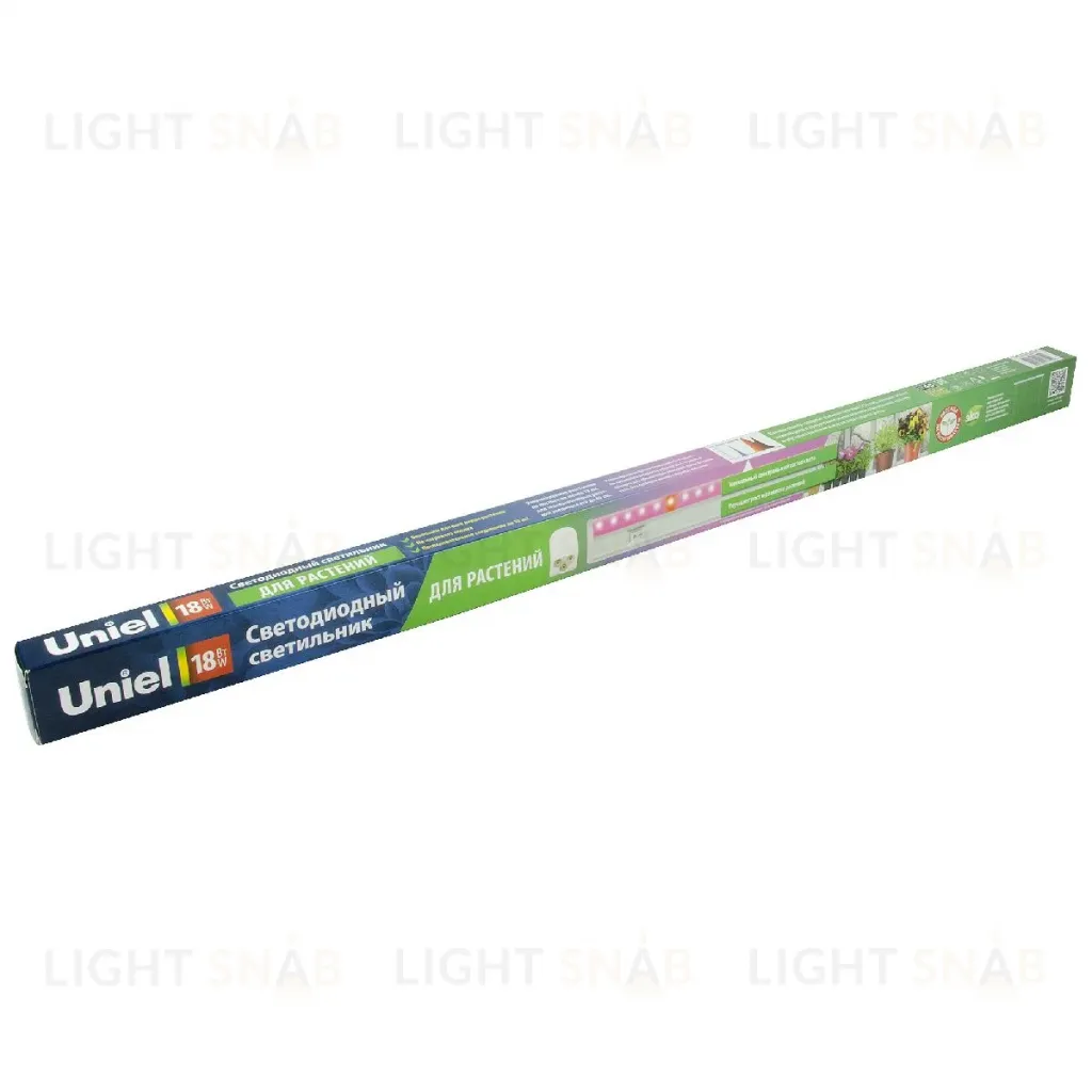 Светильник для растений Uniel ULI-P42-18W/SPBX IP40 WHITE UL-00010567 ULI-P42-18W/SPBX IP40 WHITE