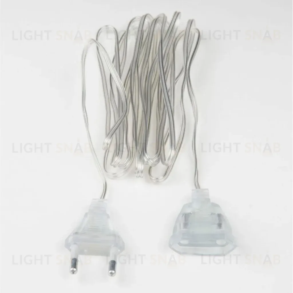 Удлинитель для подключения гирлянд Uniel UCX-Y25/100W-1000 CLEAR UL-00010945 UCX-Y25/100W-1000 CLEAR
