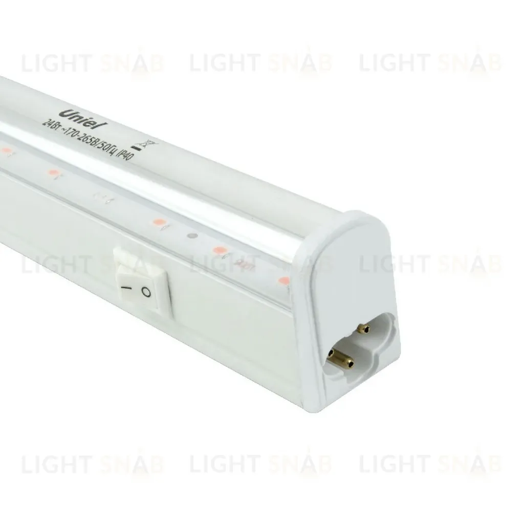 Светильник для растений Uniel ULI-P43-24W/SPBX IP40 WHITE UL-00010528 ULI-P43-24W/SPBX IP40 WHITE