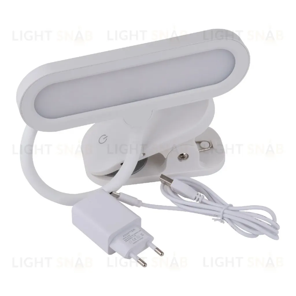Настольная лампа Uniel ULM-D602 10W/3000-6000K/DIM WHITE UL-00011095 ULM-D602 10W/3000-6000K/DIM WHITE