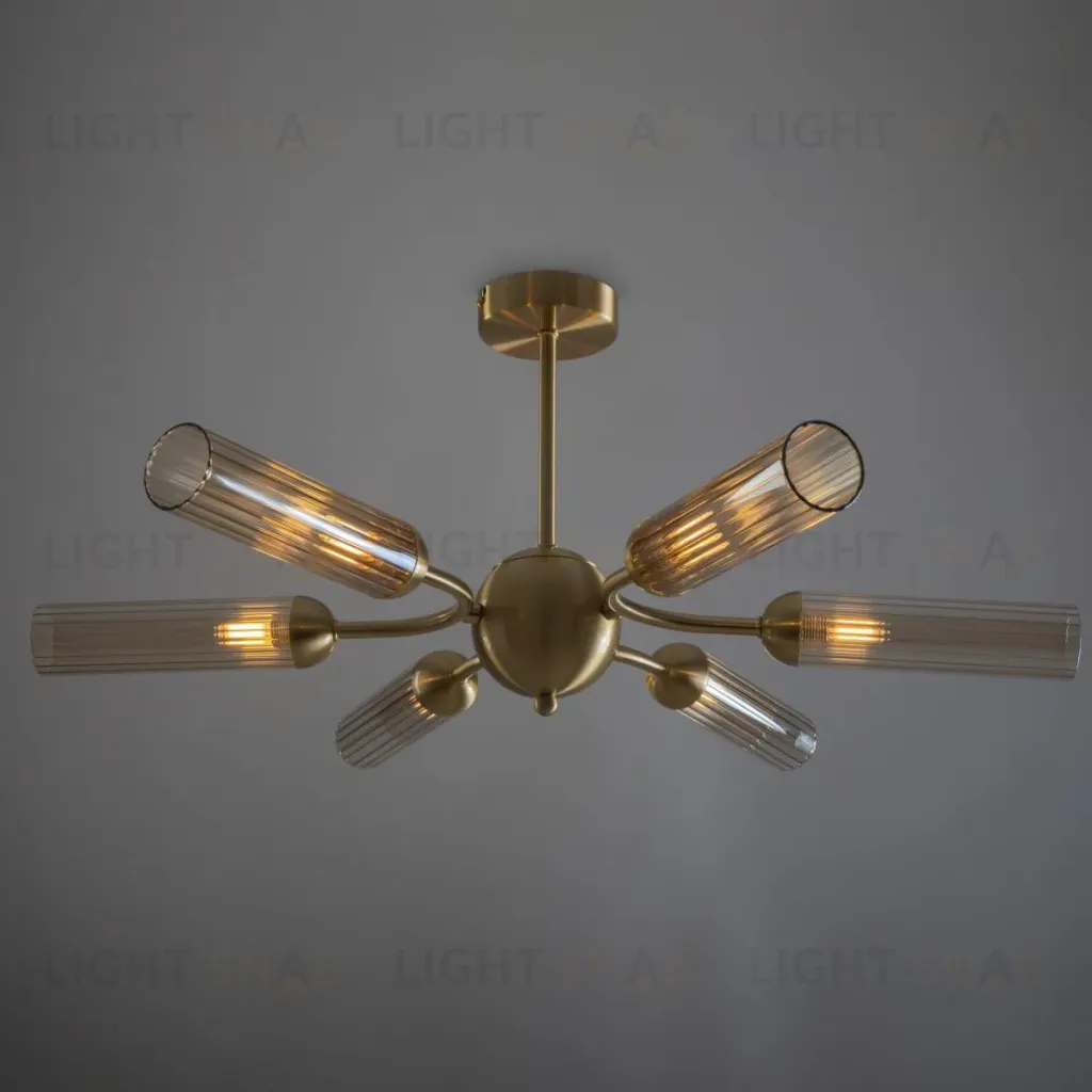 Люстра на штанге Freya Borgy FR5379CL-06G FR5379CL-06G