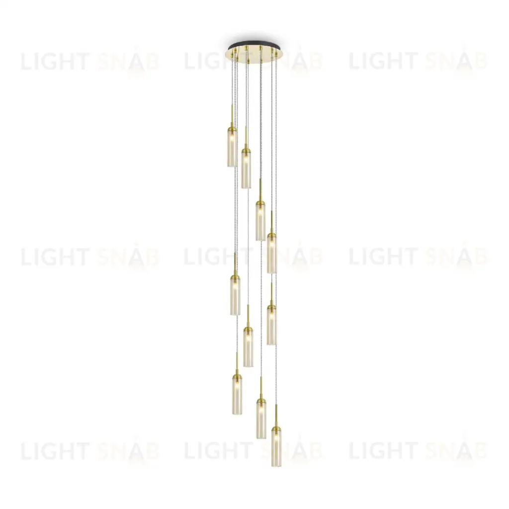 Каскадная люстра Freya Borgy FR5379PL-10G FR5379PL-10G