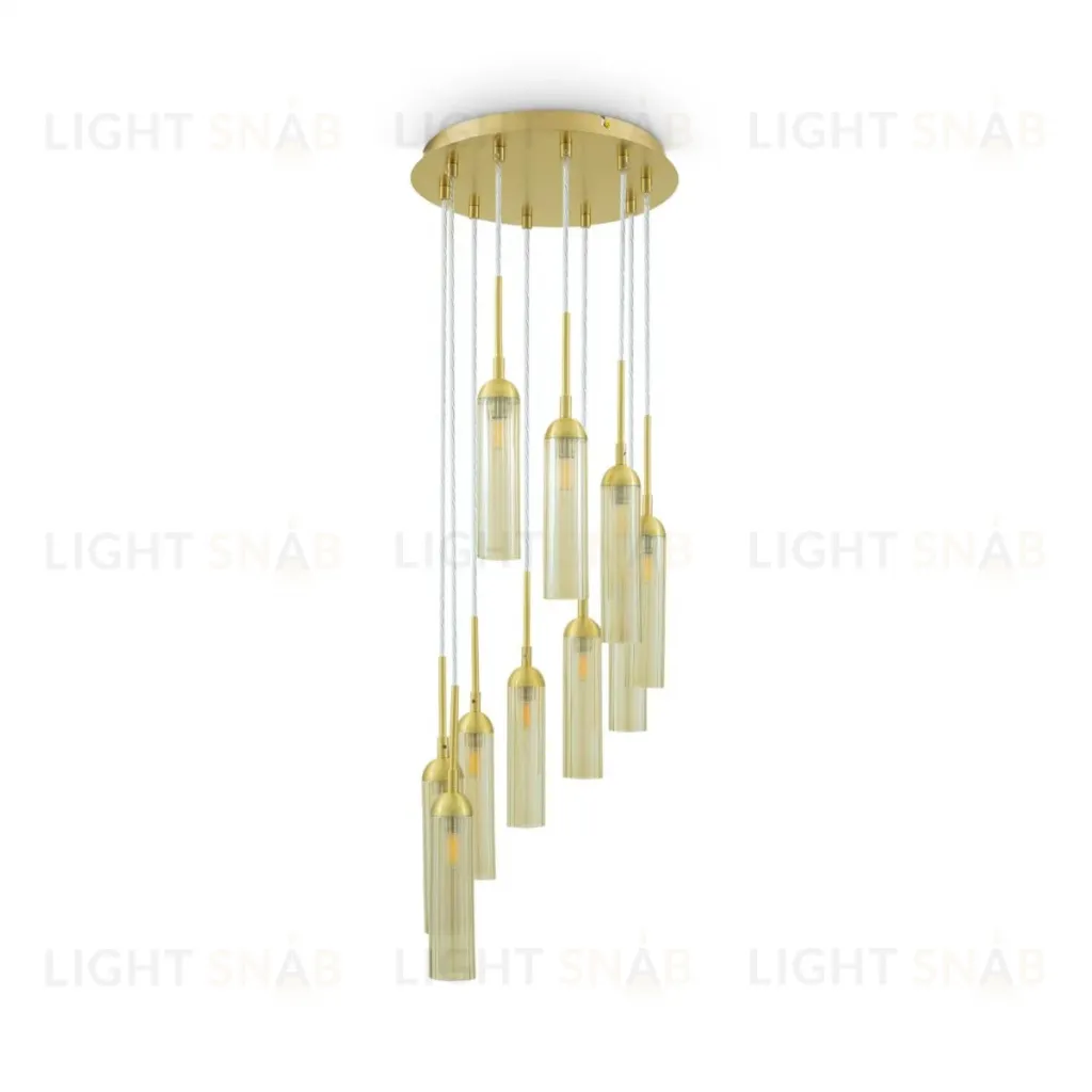 Каскадная люстра Freya Borgy FR5379PL-10G FR5379PL-10G