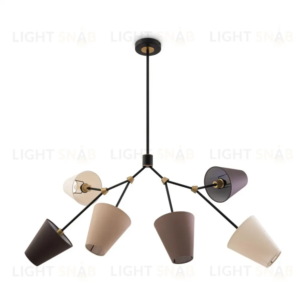 Люстра на штанге Freya Hats FR5370CL-06B FR5370CL-06B