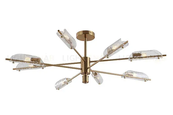 Люстра на штанге Freya Серия - 420 FR5420CL-08BS FR5420CL-08BS