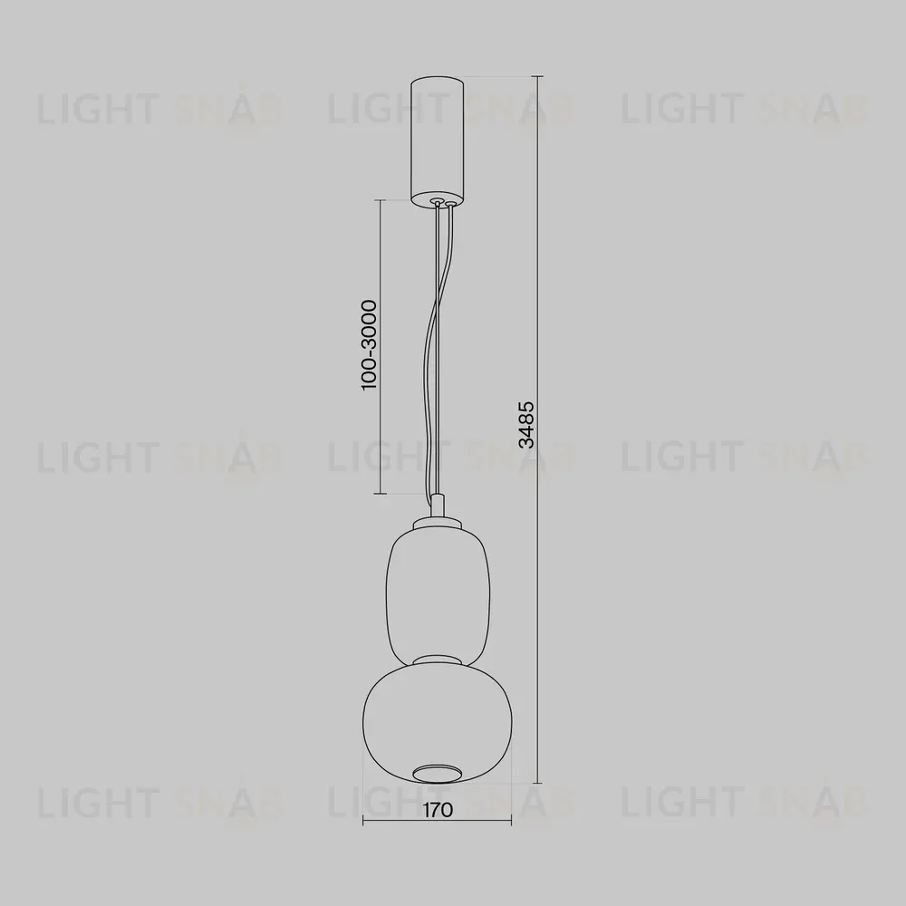 Подвесной светильник Maytoni Pattern MOD267PL-L18G3K MOD267PL-L18G3K