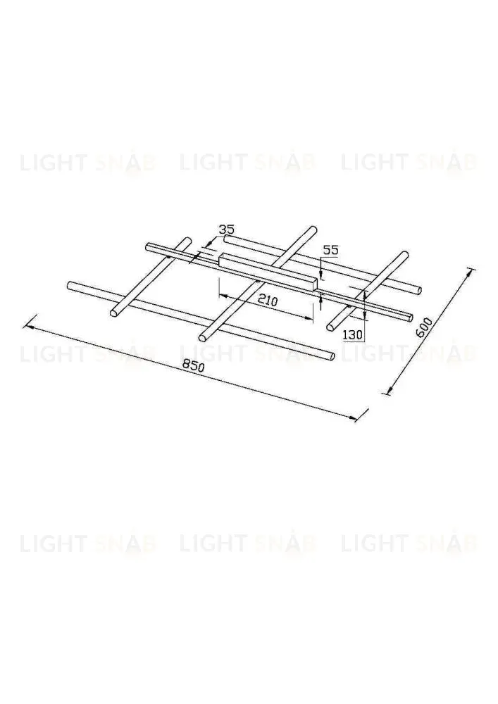 Потолочная люстра Maytoni Radiance MOD278CL-L50G3K MOD278CL-L50G3K