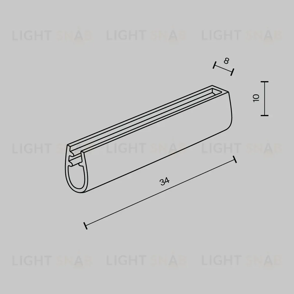 Заглушка (2 шт.) Maytoni Pendant system Parity TRA130BEC-B TRA130BEC-B