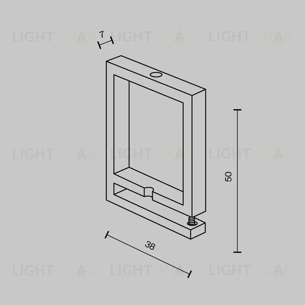 Крепеж для ремня (10 шт.) Maytoni Pendant system Parity TRA130BS-B TRA130BS-B