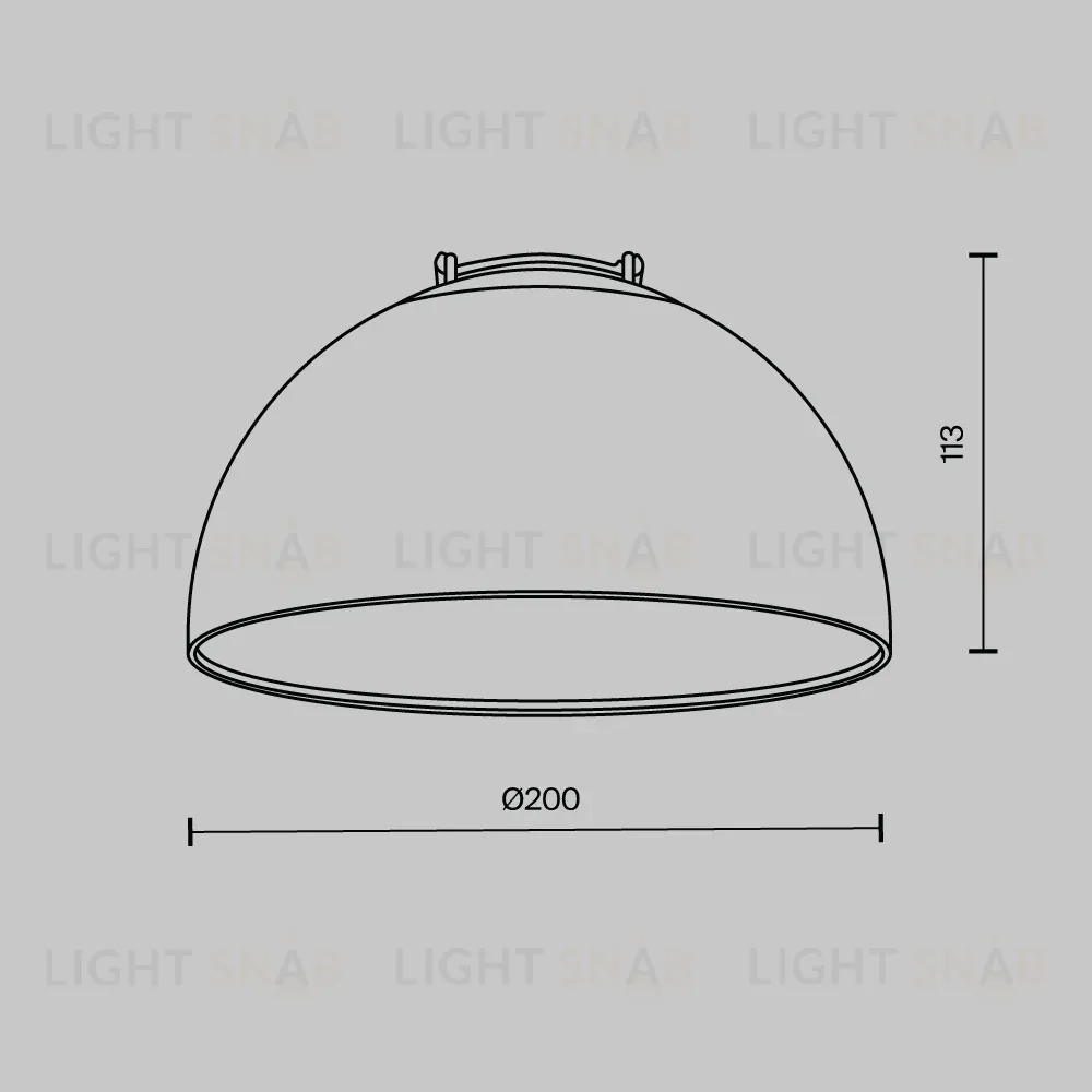 Трековый светильник Maytoni Bowl TR126B-20W4K-W TR126B-20W4K-W