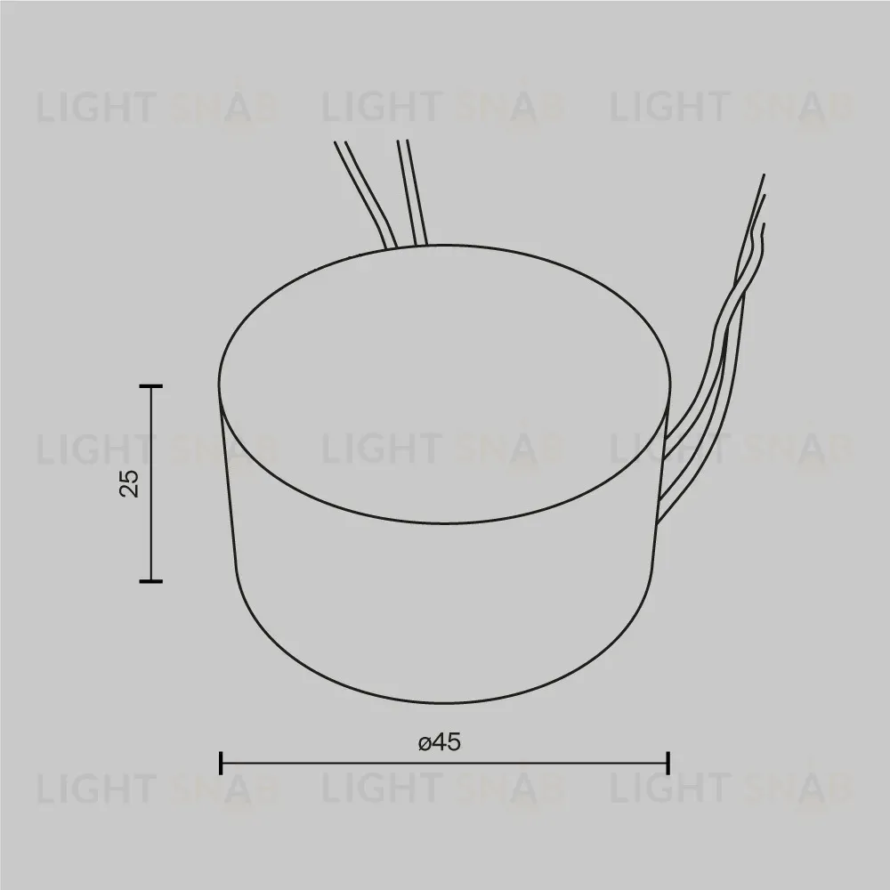 Блок питания Maytoni 12Вт DC23-40В IP54 Triac PSL-TR40-300mA PSL-TR40-300mA
