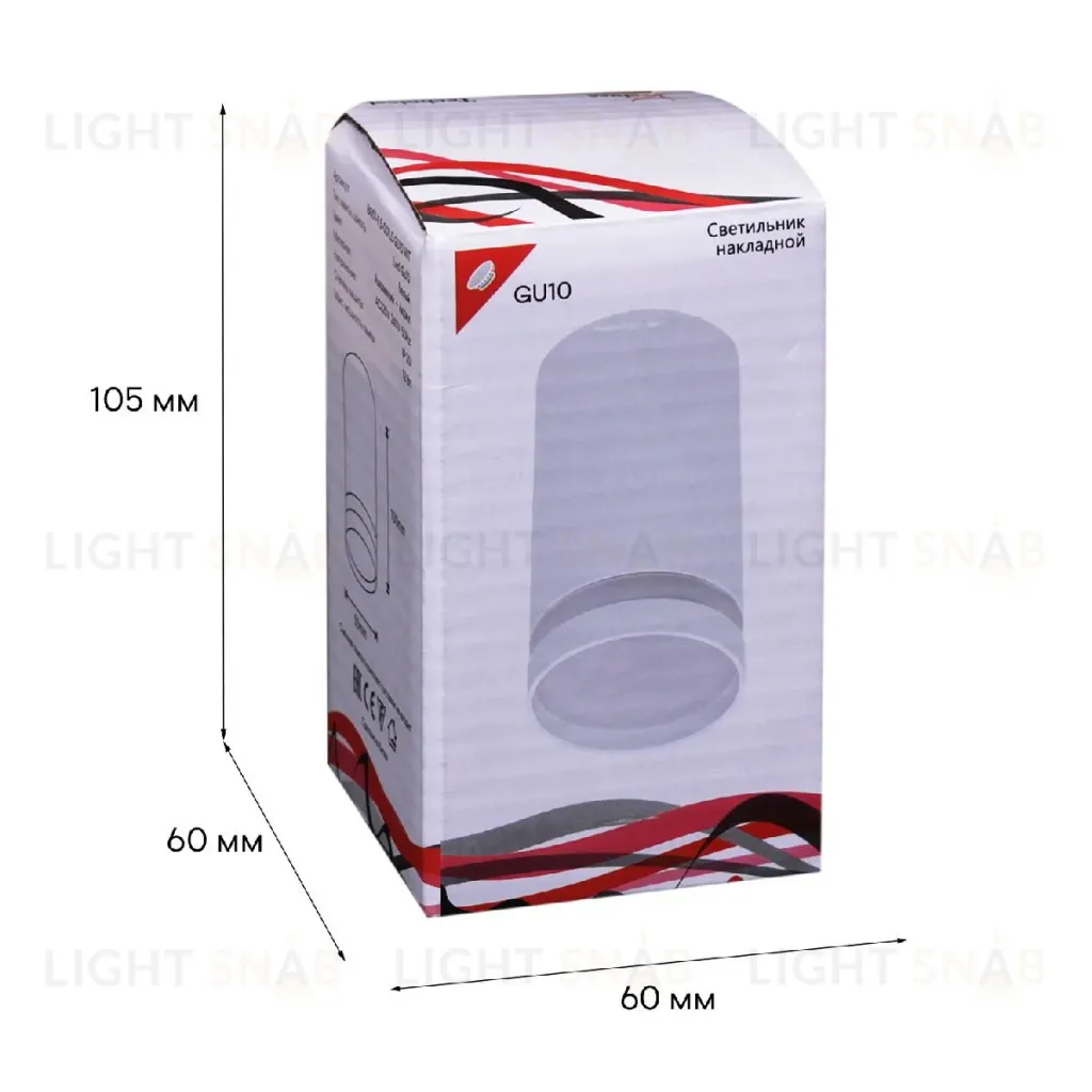 Накладной светильник Reluce 16001-9.5-001LD GU10 WT 16001-9.5-001LD GU10 WT