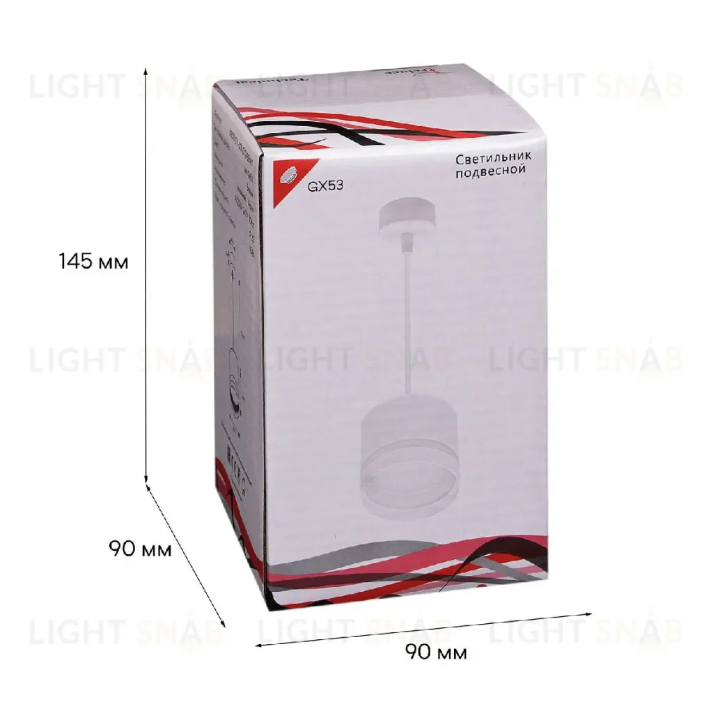 Подвесной светильник Reluce 53001-0.9-001LD GX53 WT 53001-0.9-001LD GX53 WT
