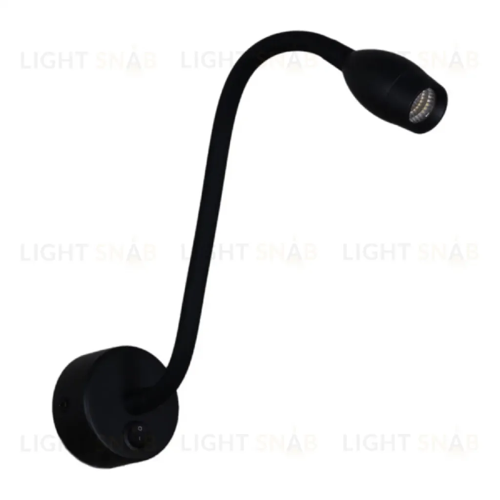 Гибкое бра Reluce 86200-9.2-001MN LED3W BK 86200-9.2-001MN LED3W BK