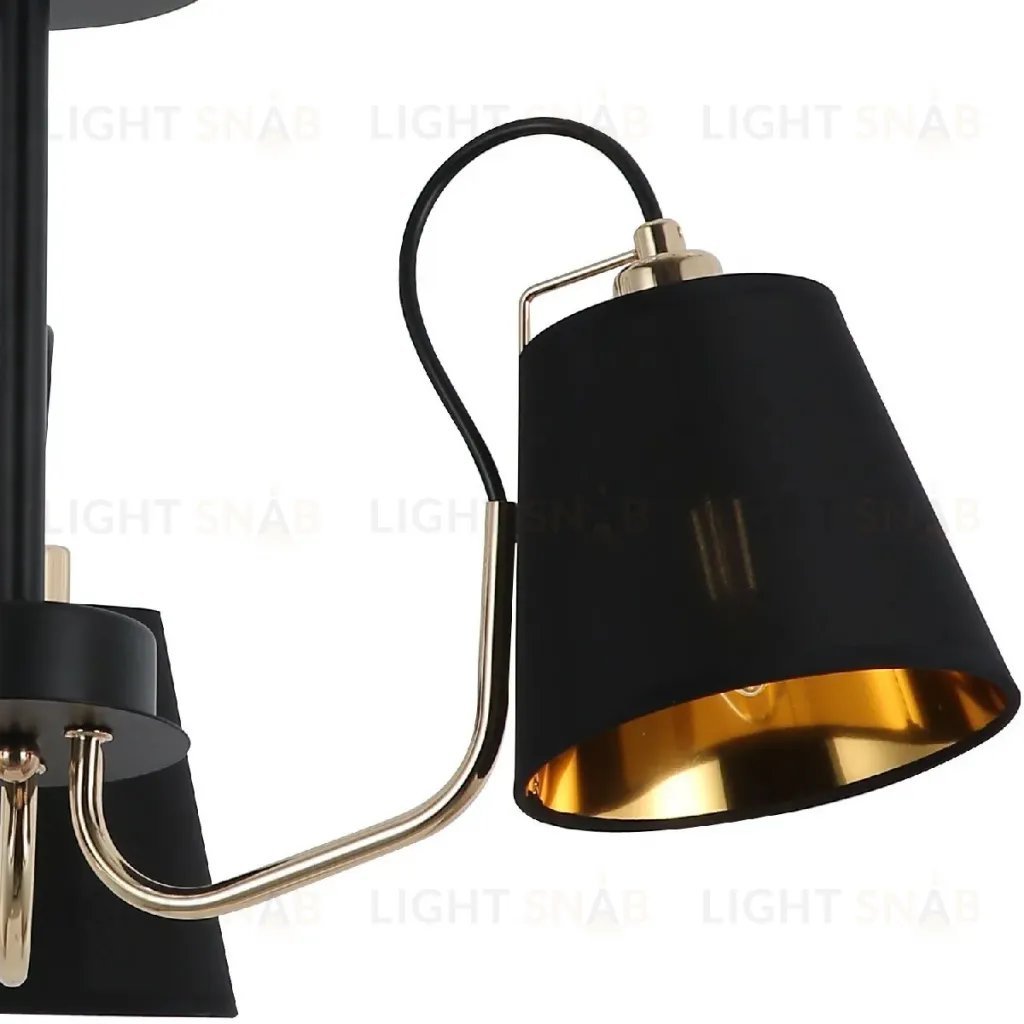 Люстра на штанге Illumico IL6120-3COU-79 BK GD IL6120-3COU-79 BK GD
