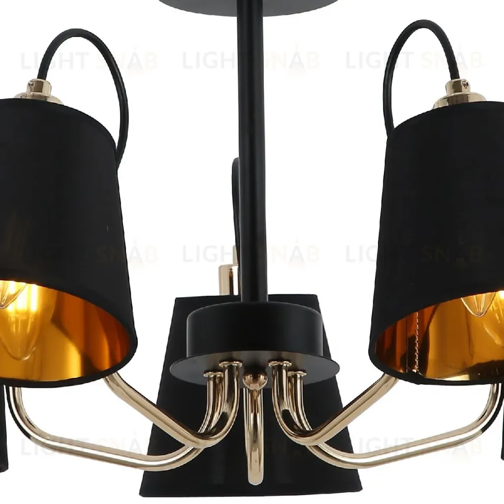 Люстра на штанге Illumico IL6120-5COU-79 BK GD IL6120-5COU-79 BK GD