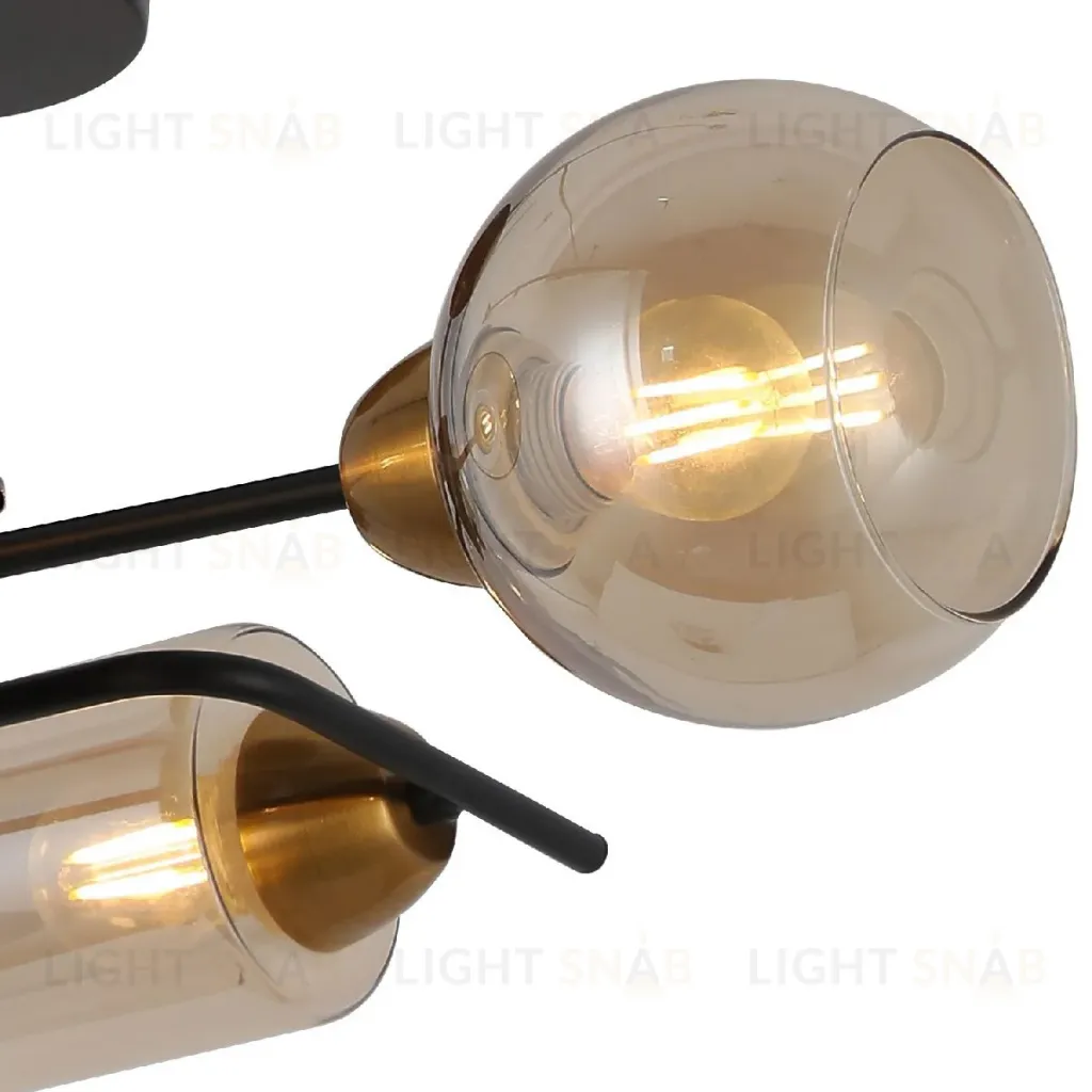 Люстра на штанге Illumico IL8243-4COU-79 BK BR IL8243-4COU-79 BK BR