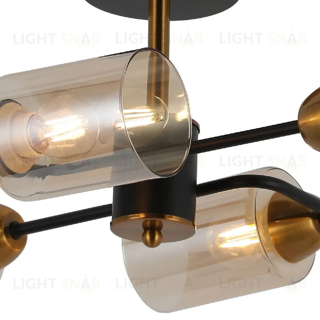 Люстра на штанге Illumico IL8243-4COU-79 BK BR IL8243-4COU-79 BK BR