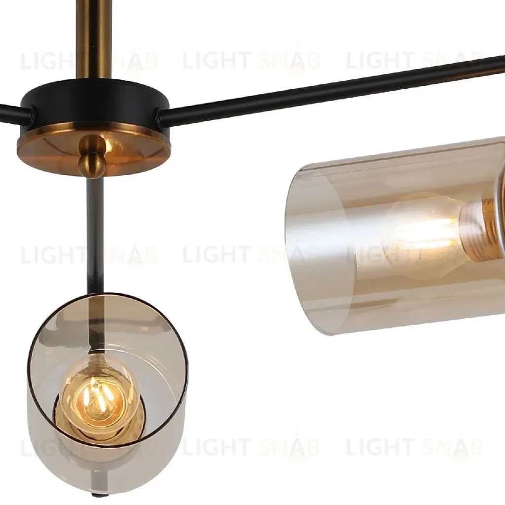Люстра на штанге Illumico IL8248-3COU-79 BK GD IL8248-3COU-79 BK GD