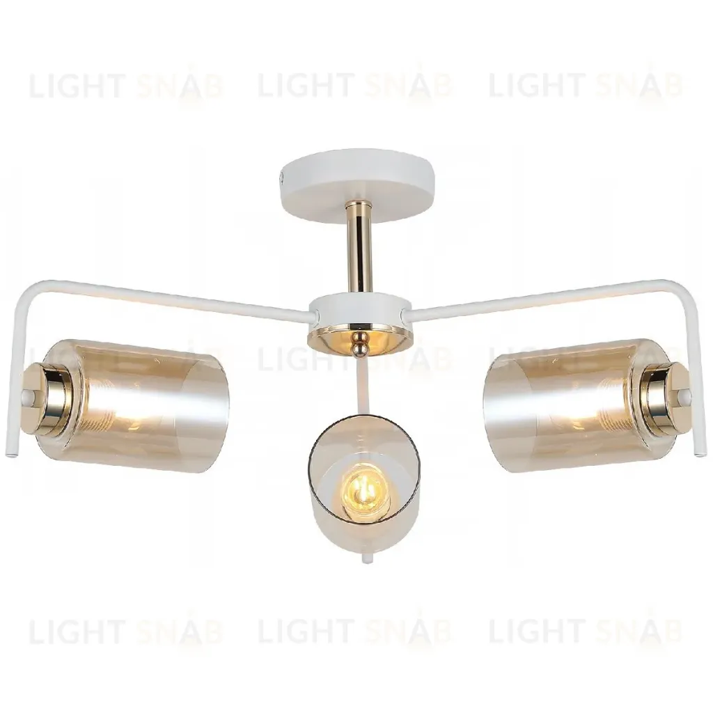 Люстра на штанге Illumico IL8248-3COU-79 WH GD IL8248-3COU-79 WH GD