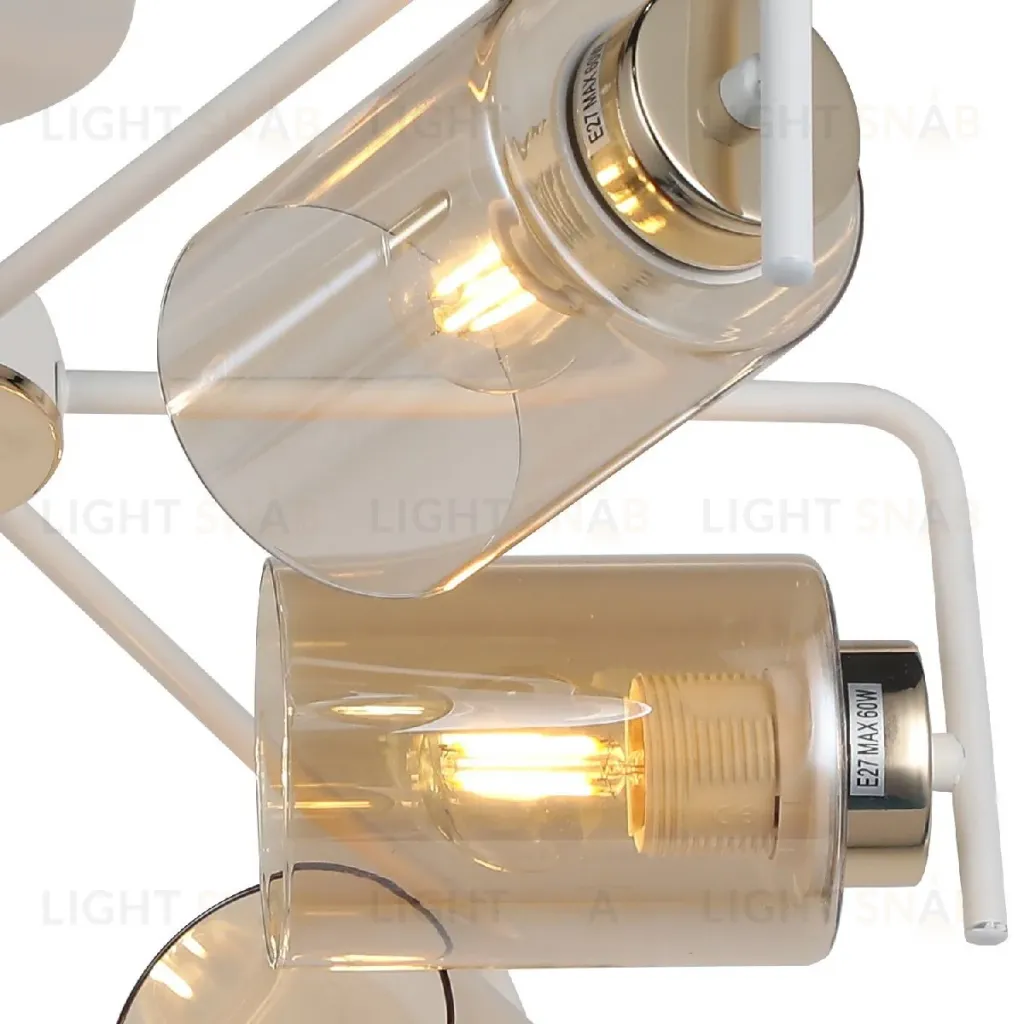 Люстра на штанге Illumico IL8248-6COU-79 WH GD IL8248-6COU-79 WH GD