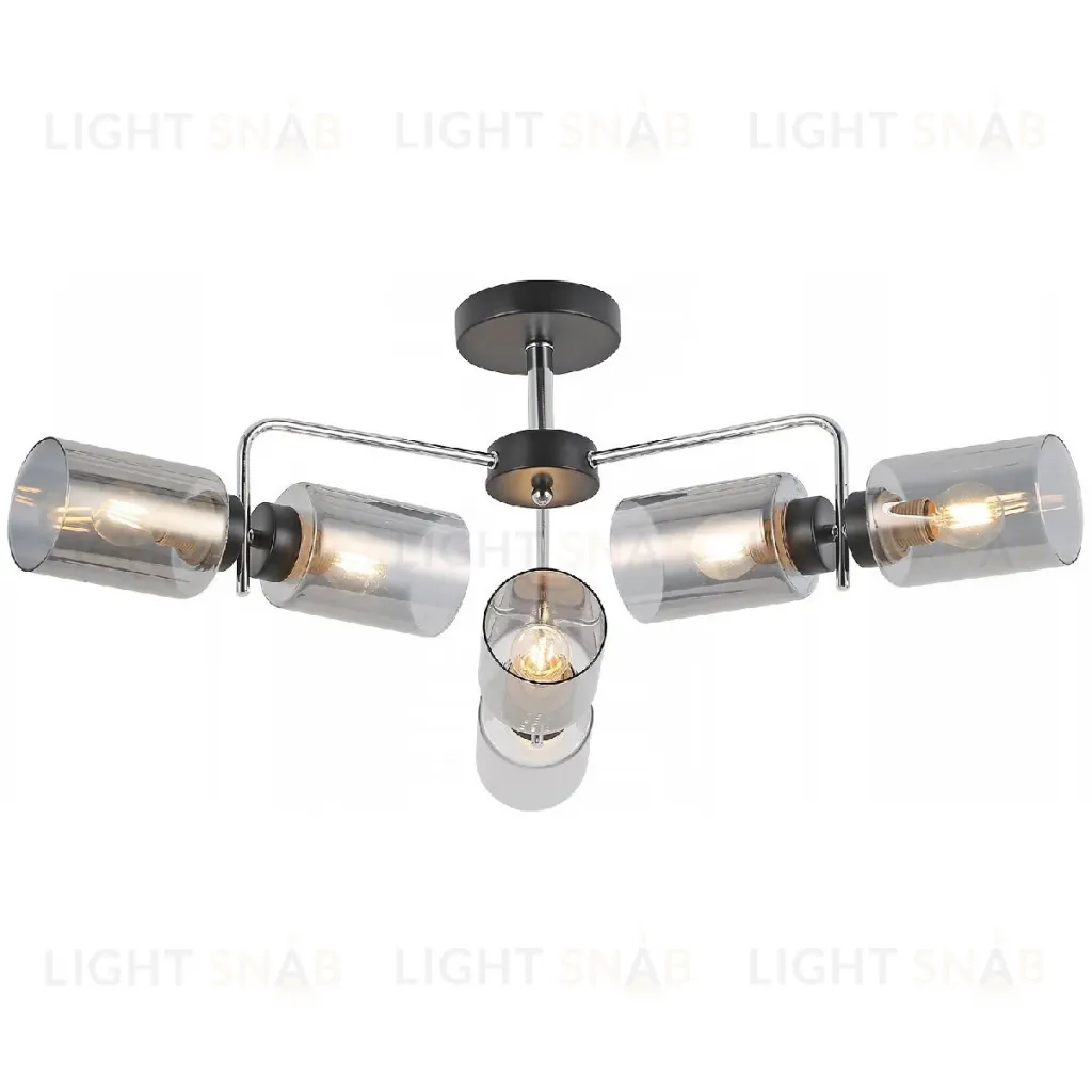 Люстра на штанге Illumico IL8249-6COU-79 BK CR IL8249-6COU-79 BK CR