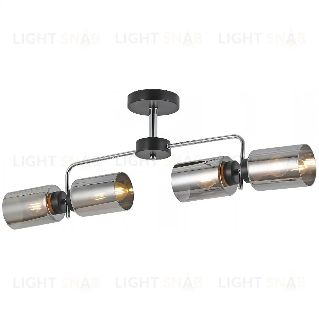 Люстра на штанге Illumico IL8249-4COU-79 BK CR IL8249-4COU-79 BK CR